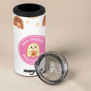 Pantasmas Mexican Halloween 4 in 1 Can Cooler Tumbler Spanish Latina Ghost Pan Dulce TB10 Print Your Wear