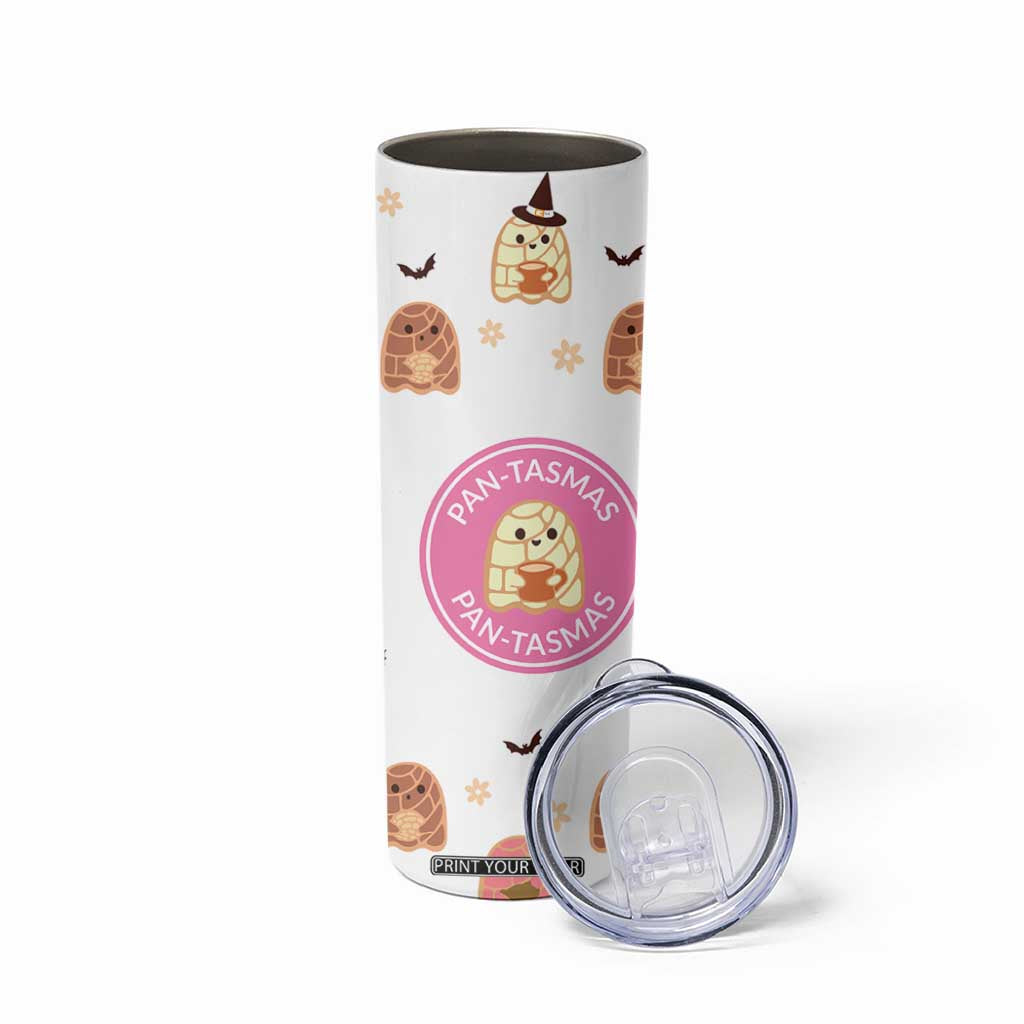Pantasmas Mexican Halloween Skinny Tumbler Spanish Latina Ghost Pan Dulce TB10 Print Your Wear