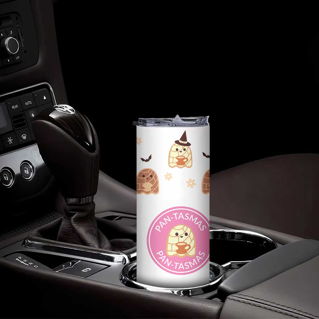 Pantasmas Mexican Halloween Skinny Tumbler Spanish Latina Ghost Pan Dulce TB10 Print Your Wear