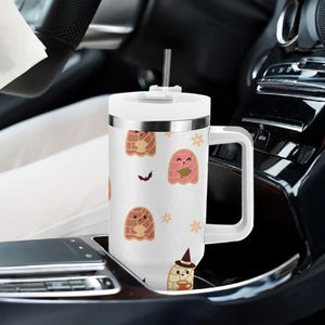 Pantasmas Mexican Halloween Tumbler With Handle Spanish Latina Ghost Pan Dulce TB10 Print Your Wear