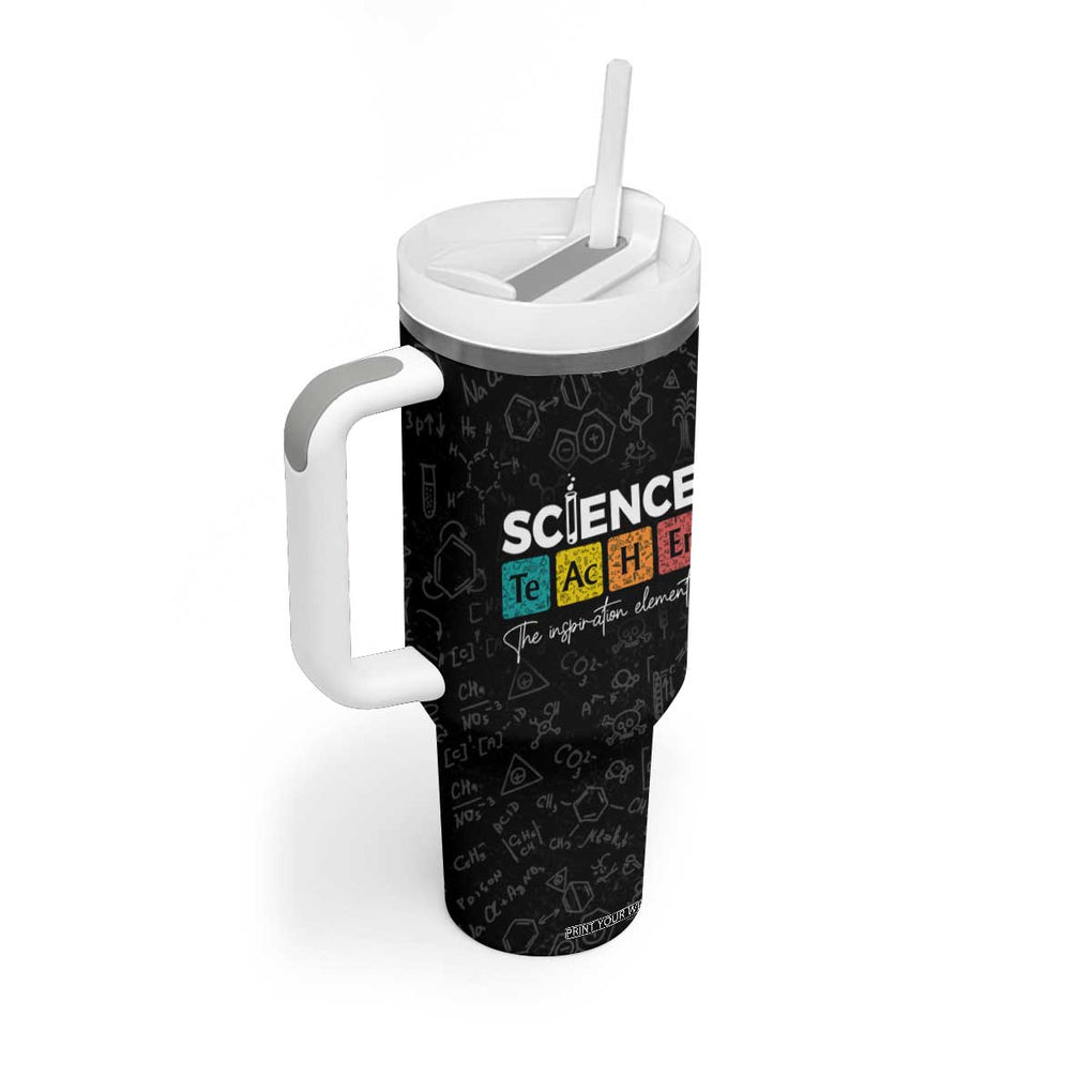 Science Teacher Tumbler With Handle The Inspiration Element Periodic Table TB10 Print Your Wear