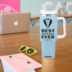 Wedding Officiant Tumbler With Handle Best Officiants Ever Just Married Gift For Newlywed TB10 Print Your Wear