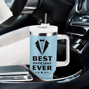 Wedding Officiant Tumbler With Handle Best Officiants Ever Just Married Gift For Newlywed TB10 Print Your Wear
