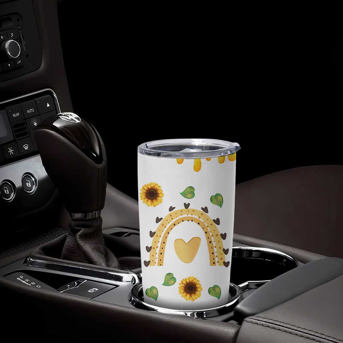 Sister Gifts Tumbler Cup Send Love To My Sister Missing You Sunflower TB10 Print Your Wear