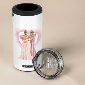 Sister in Law Gifts 4 in 1 Can Cooler Tumbler Sis Engagement Wedding Gift TB10 Print Your Wear