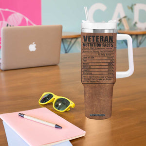 Veteran Gifts Tumbler With Handle Veterans Army Navy Air Force Marine Corps TB10 Print Your Wear