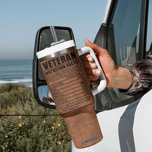 Veteran Gifts Tumbler With Handle Veterans Army Navy Air Force Marine Corps TB10 Print Your Wear