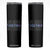 Suicide Prevention Awareness Skinny Tumbler Teal Purple Ribbon We Fight Together Mental Health TB10 Black Print Your Wear