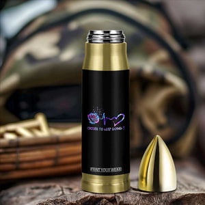 Suicide Prevention Awareness Bullet Tumbler Choose To Keep Going TB10 Print Your Wear