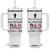 Gifts For Dad Tumbler With Handle Funny Father's Day This Is What an Awesome Dad Looks Like TB10 One Size: 40 oz White Print Your Wear