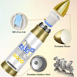 Funny 30th Birthday Bullet Tumbler It Took Me 30 Years To Look This Good Bday Gift TB10 Print Your Wear