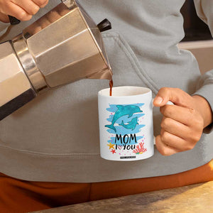 Gifts for Mom Birthday Coffee Mug I Love You Mom Cute Mothers Day Present TB10 Print Your Wear