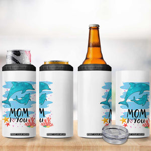 Gifts for Mom Birthday 4 in 1 Can Cooler Tumbler I Love You Mom Cute Mothers Day Present TB10 Print Your Wear