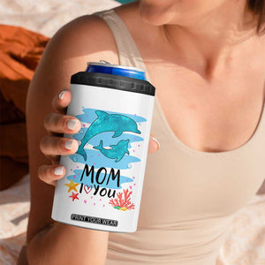 Gifts for Mom Birthday 4 in 1 Can Cooler Tumbler I Love You Mom Cute Mothers Day Present TB10 Print Your Wear