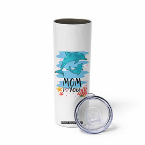 Gifts for Mom Birthday Skinny Tumbler I Love You Mom Cute Mothers Day Present TB10 Print Your Wear
