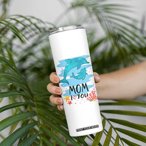 Gifts for Mom Birthday Skinny Tumbler I Love You Mom Cute Mothers Day Present TB10 Print Your Wear