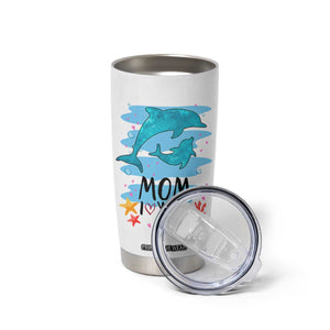 Gifts for Mom Birthday Tumbler Cup I Love You Mom Cute Mothers Day Present TB10 Print Your Wear