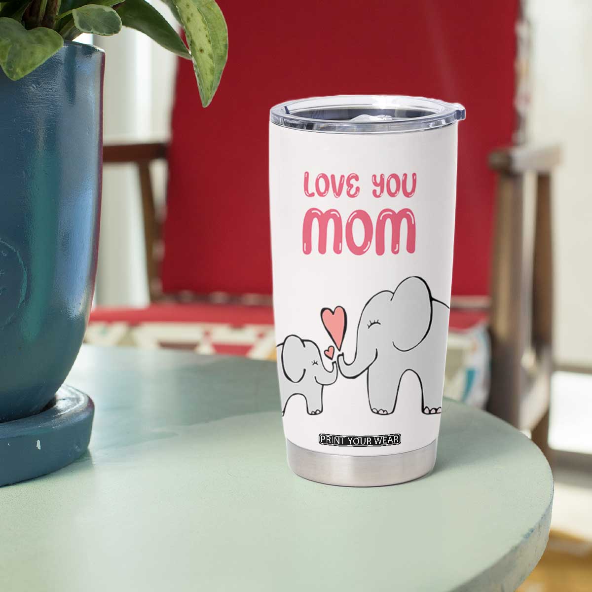 Mom Gifts From Kids Tumbler Cup Mothers Day Gifts Remember I Love You Mom Sunflower TB10 Print Your Wear