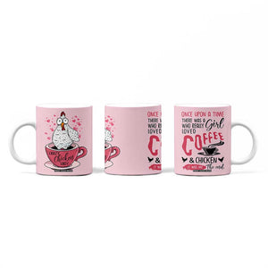 Crazy Chicken Lady Coffee Mug Funny Farmhouse Garden Animal Lover Gifts TB10 Print Your Wear