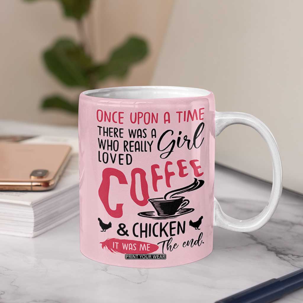 Crazy Chicken Lady Coffee Mug Funny Farmhouse Garden Animal Lover Gifts TB10 Print Your Wear