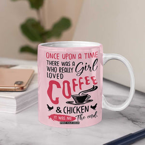 Crazy Chicken Lady Coffee Mug Funny Farmhouse Garden Animal Lover Gifts TB10 Print Your Wear