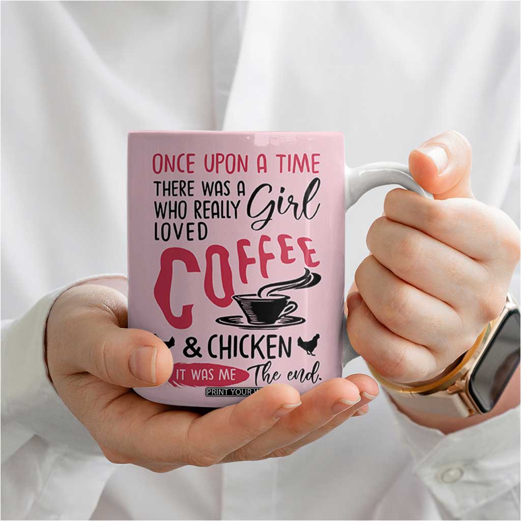 Crazy Chicken Lady Coffee Mug Funny Farmhouse Garden Animal Lover Gifts TB10 Print Your Wear