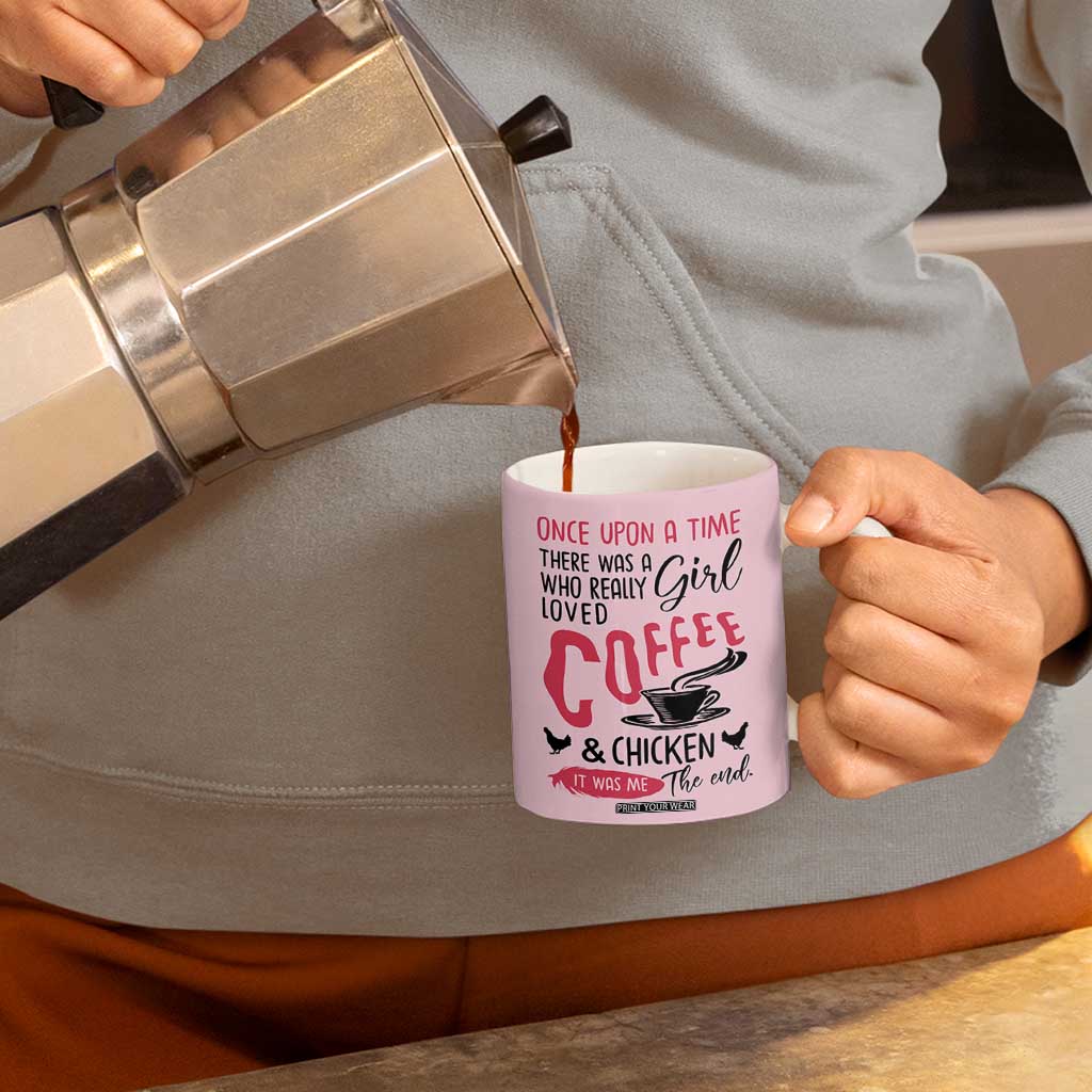Crazy Chicken Lady Coffee Mug Funny Farmhouse Garden Animal Lover Gifts TB10 Print Your Wear