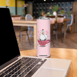 Crazy Chicken Lady Skinny Tumbler Funny Farmhouse Garden Animal Lover Gifts TB10 Print Your Wear