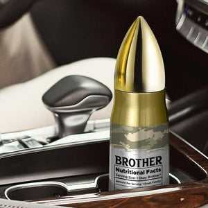 Funny Brother Gifts Bullet Tumbler I Smile Because You Are My Brothers Camo TB10 Print Your Wear