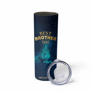 Best Brother Ever Skinny Tumbler Brothers Adult Big Brother Gifts Lion TB10 Print Your Wear
