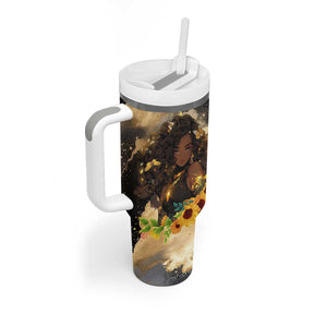 Bible Emergency Numbers Tumbler With Handle Bible Verse Religious Gifts For Afro Women TB10 Print Your Wear