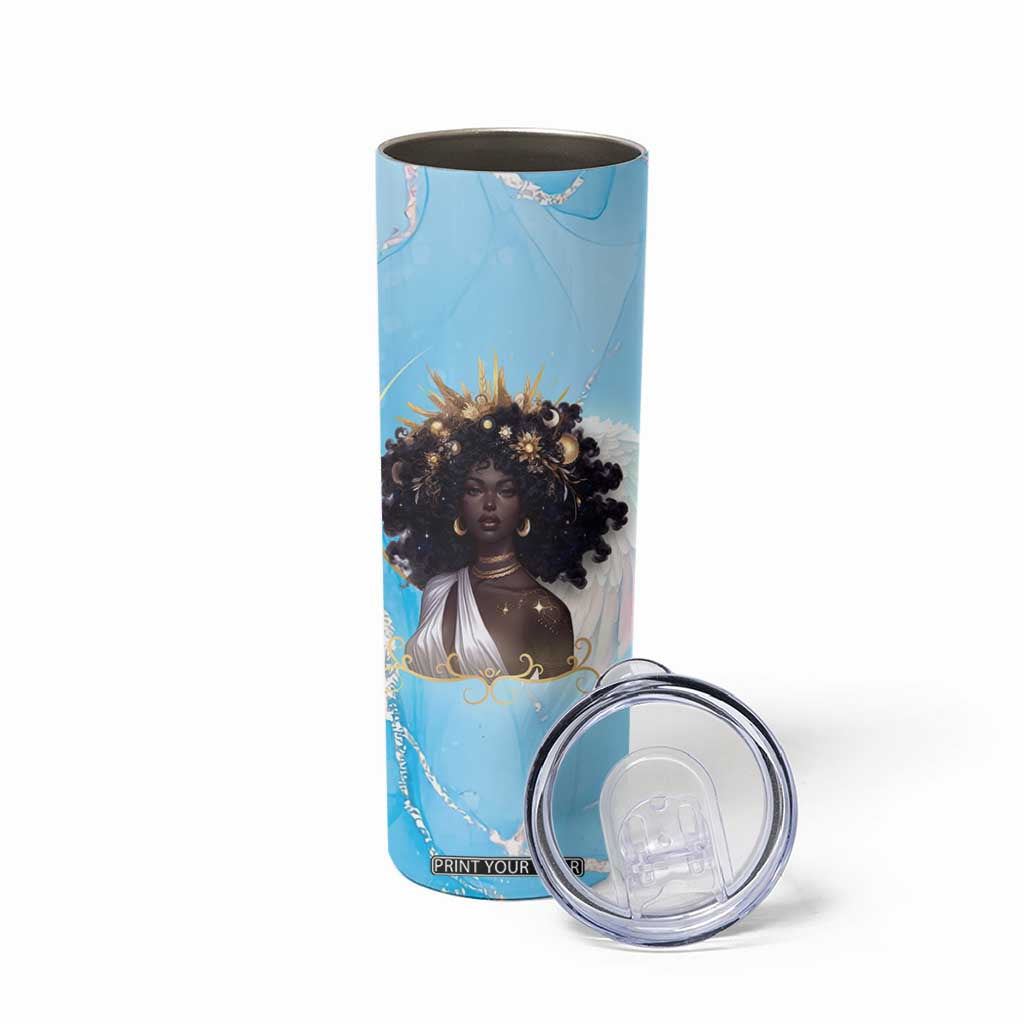 Christian Gifts for Black Women Skinny Tumbler African American Afro Black Girl Encouragement Religious Gift TB10 Print Your Wear