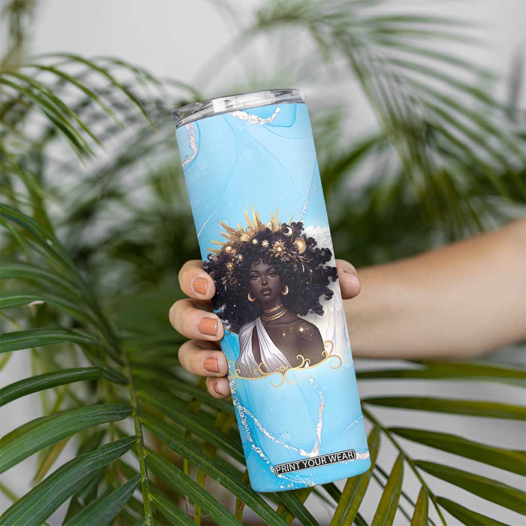 Christian Gifts for Black Women Skinny Tumbler African American Afro Black Girl Encouragement Religious Gift TB10 Print Your Wear