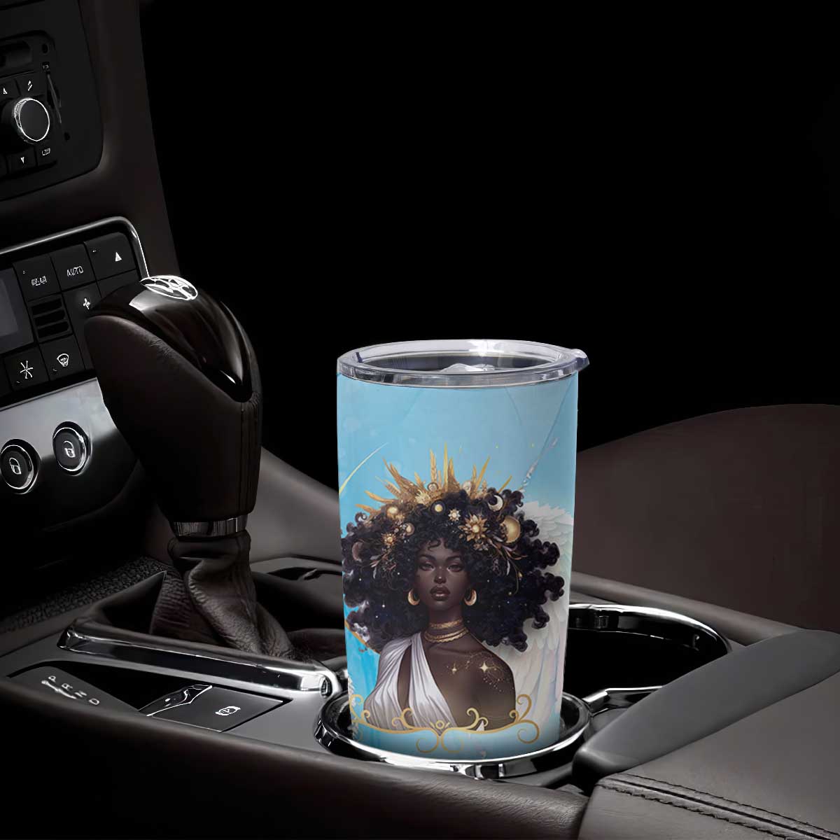 Christian Gifts for Black Women Tumbler Cup African American Afro Black Girl Encouragement Religious Gift TB10 Print Your Wear
