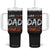 Dad Gifts from Daughter Tumbler With Handle Fathers Day Christmas Birthday Gift I Love You Dad Your Little Girl TB10 One Size: 40 oz Black Print Your Wear