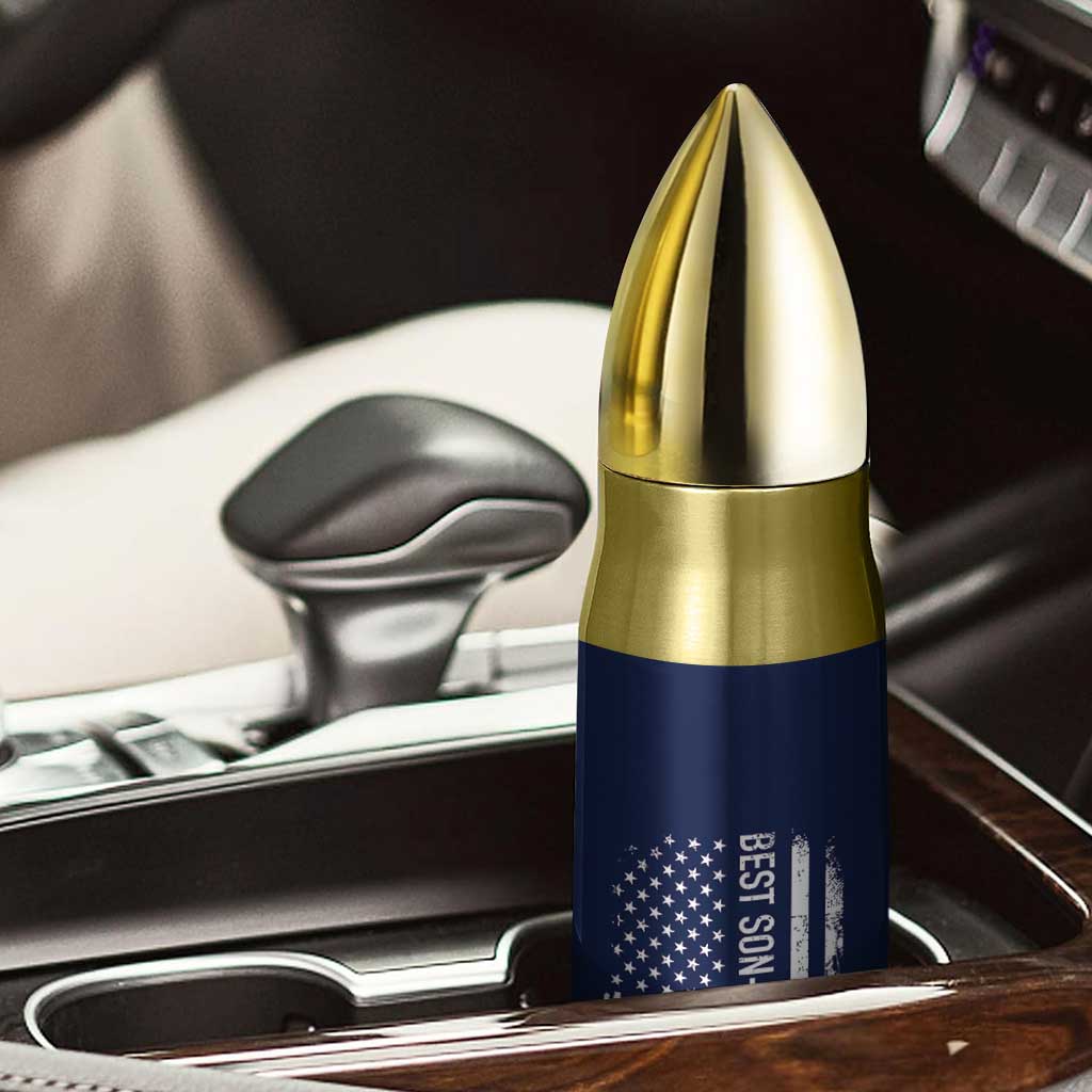 My Son In Law Is My Favorite Child Bullet Tumbler Funny Gift For Mother-in-Law Father-in-Law USA Flag TB10 Print Your Wear