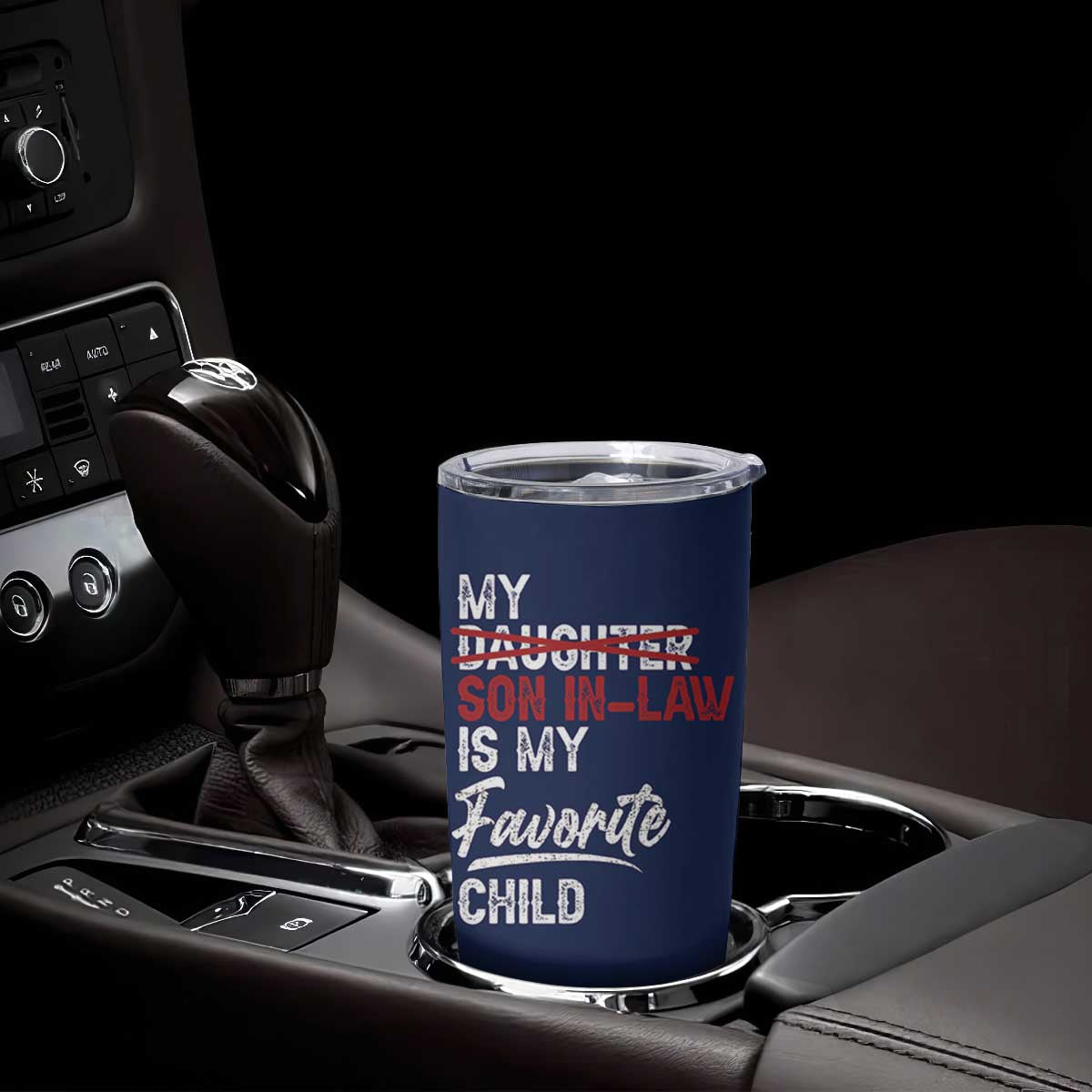 My Son In Law Is My Favorite Child Tumbler Cup Funny Gift For Mother-in-Law Father-in-Law USA Flag TB10 Print Your Wear