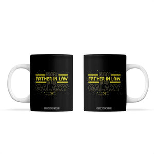 Best Father In Law Gifts Coffee Mug Funny Father-in-law Fathers Day TB10 Black Print Your Wear