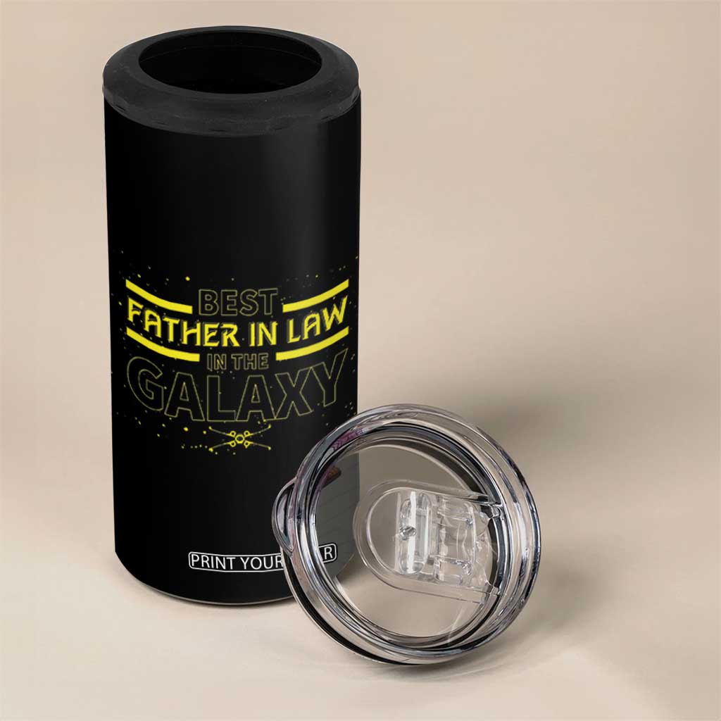 Best Father In Law Gifts 4 in 1 Can Cooler Tumbler Funny Father-in-law Fathers Day TB10 Print Your Wear