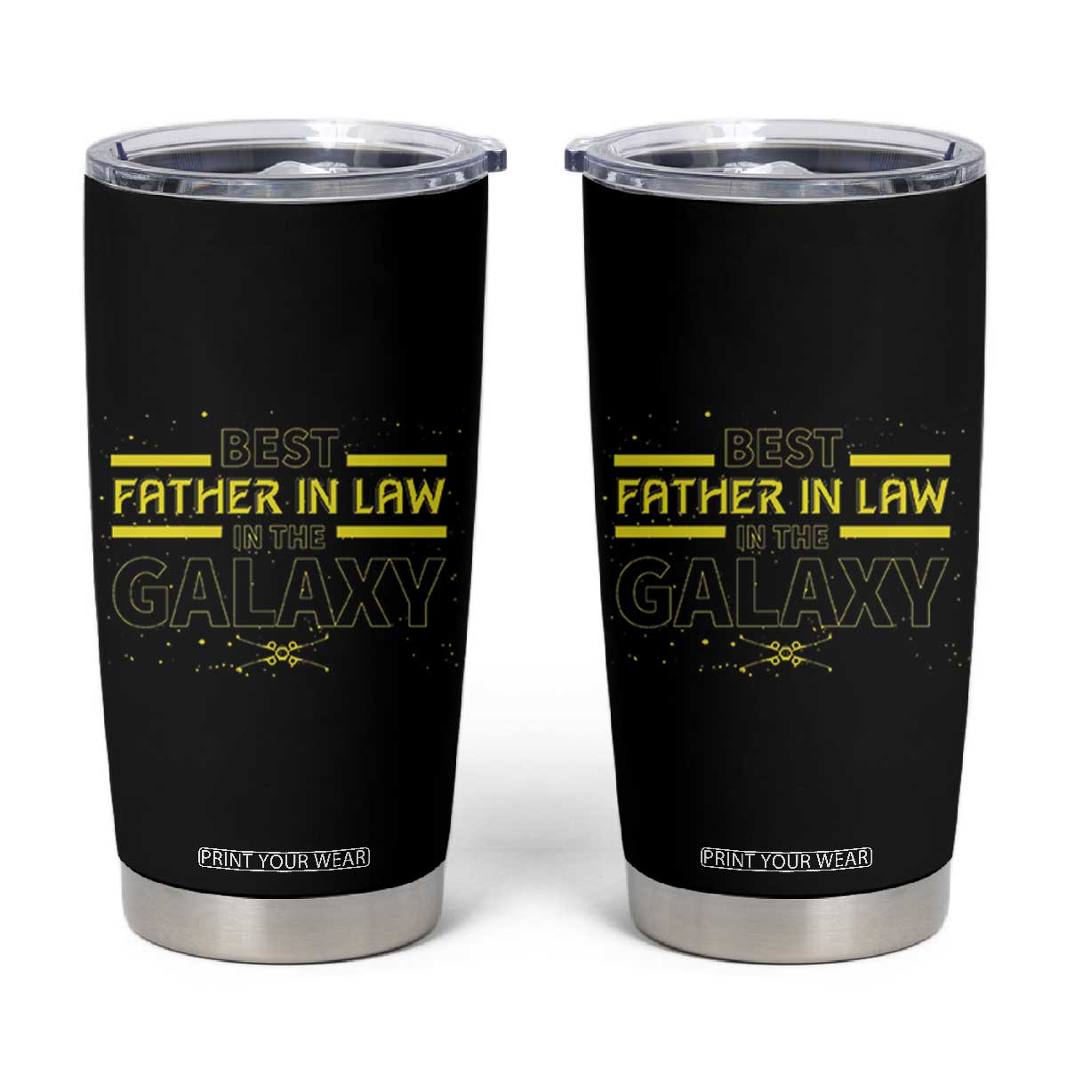Best Father In Law Gifts Tumbler Cup Funny Father-in-law Fathers Day TB10 Black Print Your Wear