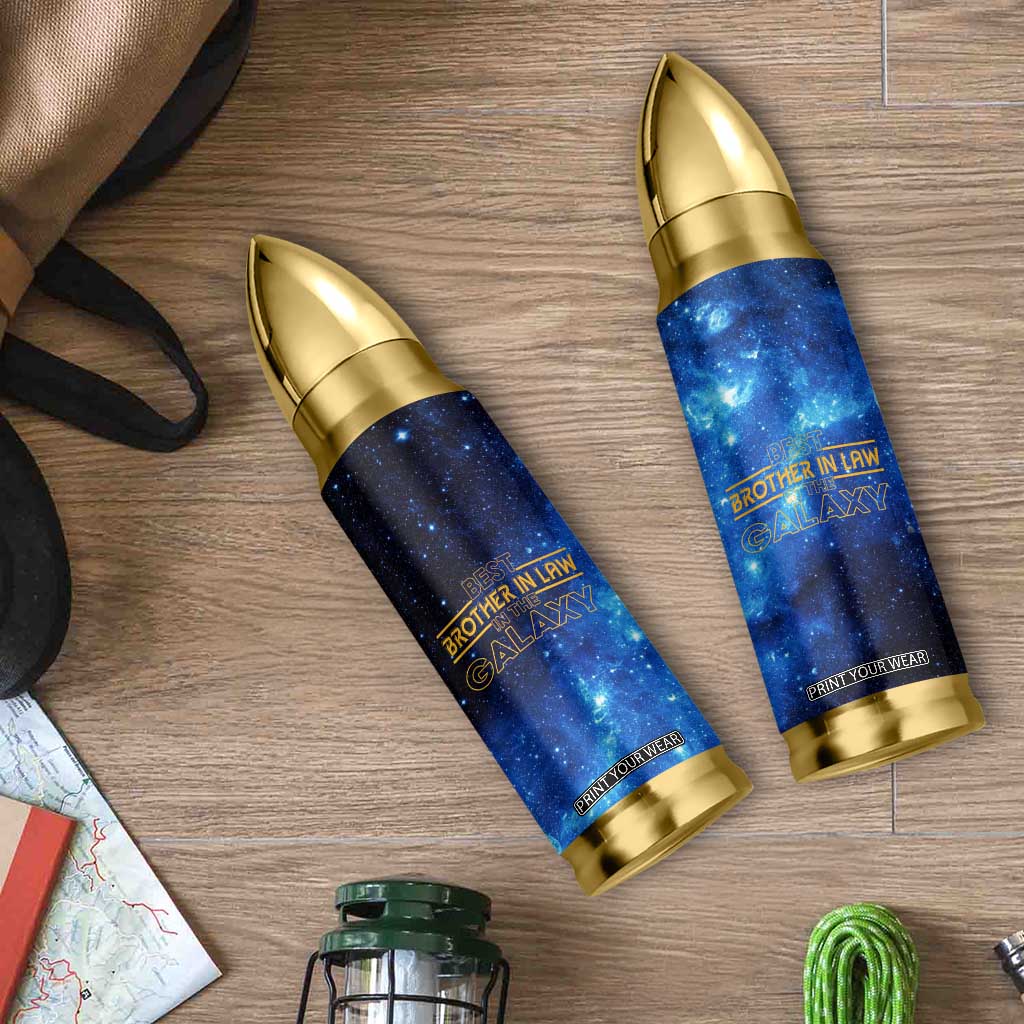 Best Brother In Law Gifts Bullet Tumbler Christmas Birthday Fathers Day Gift From Sister Galaxy TB10 Print Your Wear