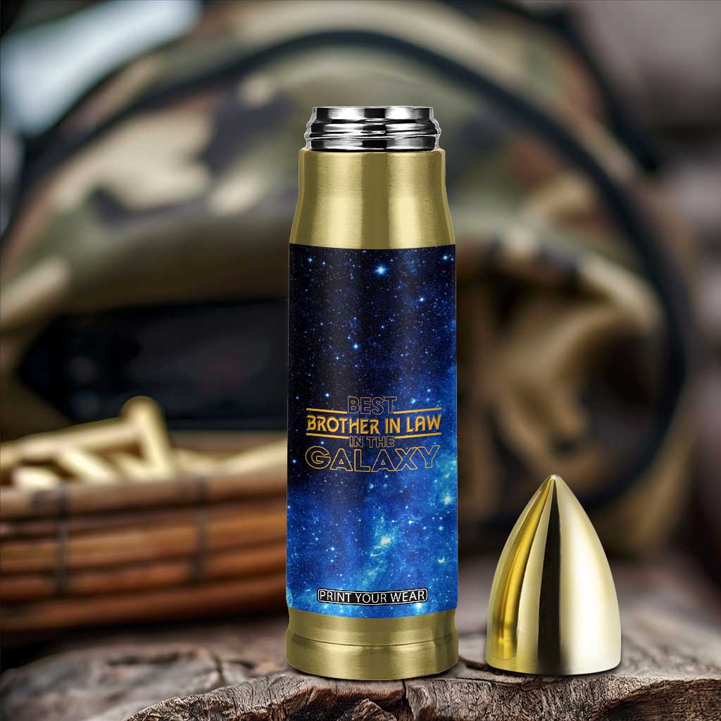 Best Brother In Law Gifts Bullet Tumbler Christmas Birthday Fathers Day Gift From Sister Galaxy TB10 Print Your Wear
