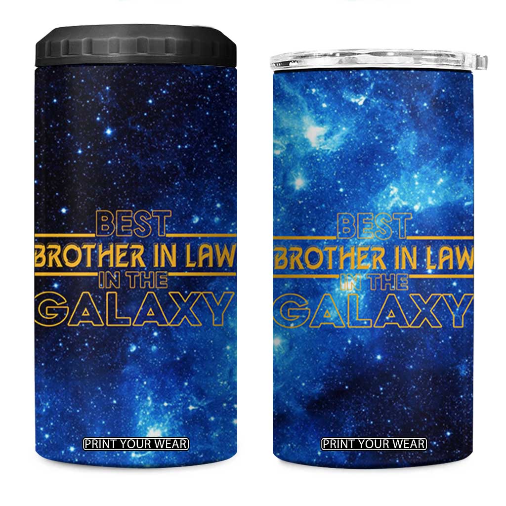 Best Brother In Law Gifts 4 in 1 Can Cooler Tumbler Christmas Birthday Fathers Day Gift From Sister Galaxy TB10 One Size: 16 oz Galaxy Print Your Wear