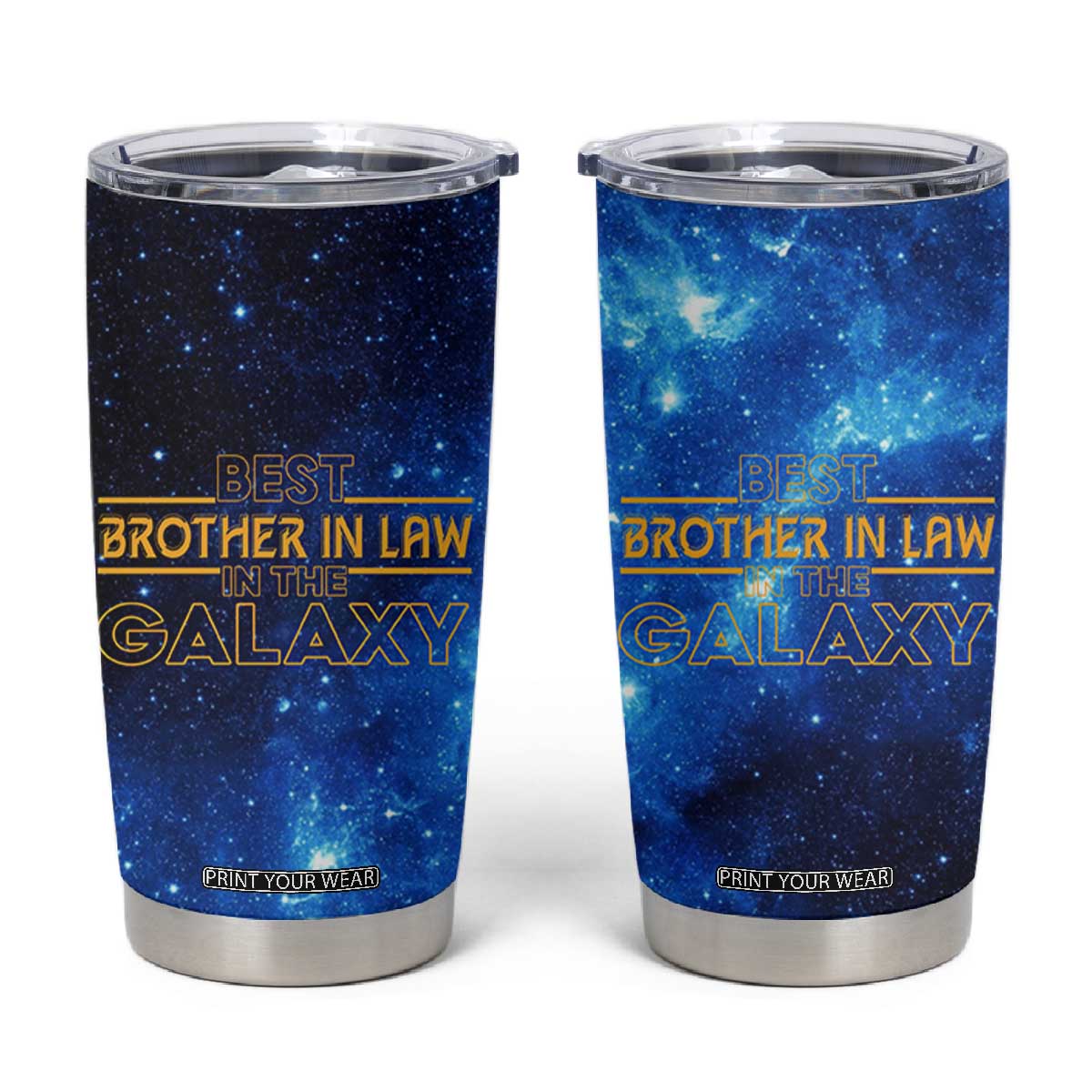 Best Brother In Law Gifts Tumbler Cup Christmas Birthday Fathers Day Gift From Sister Galaxy TB10 Galaxy Print Your Wear