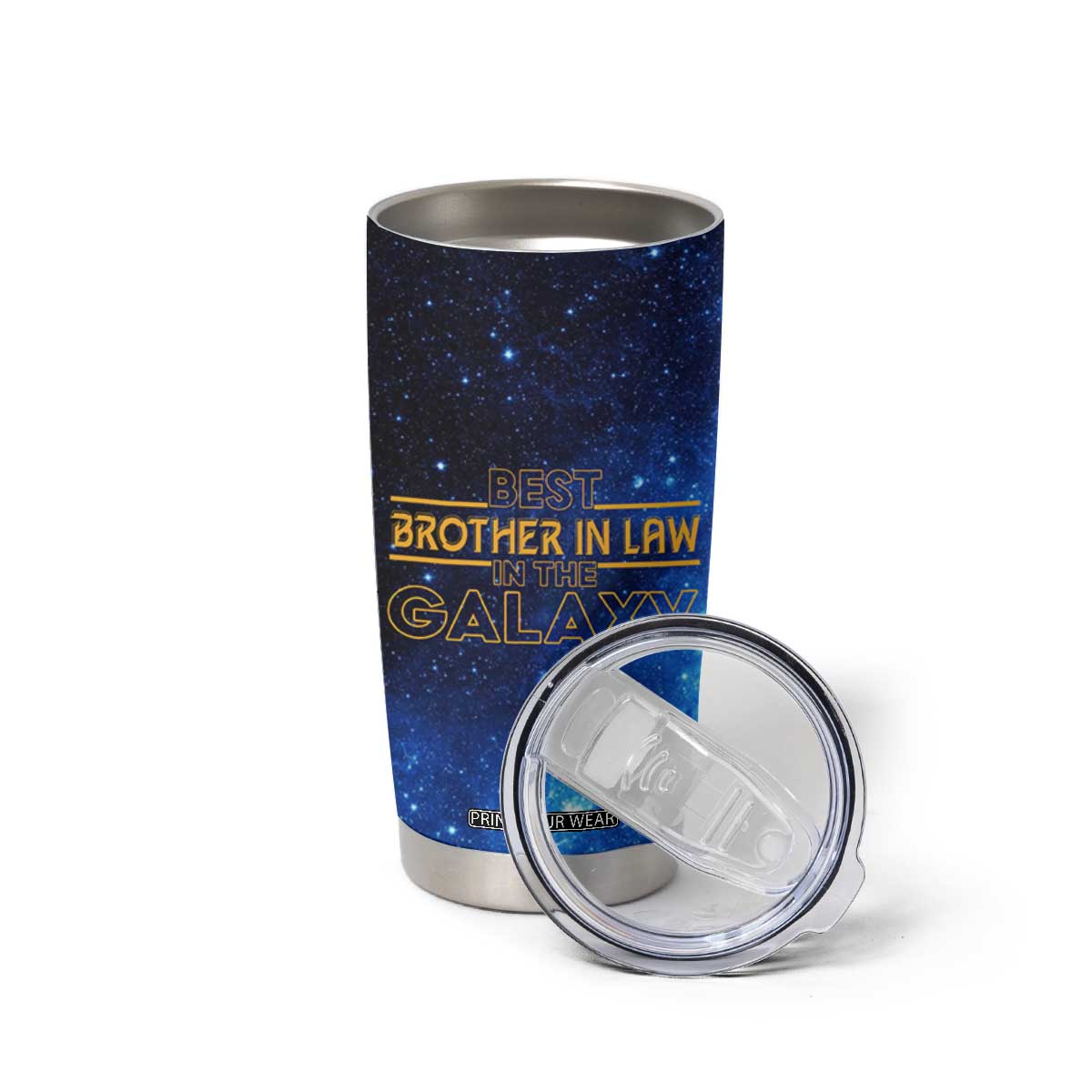 Best Brother In Law Gifts Tumbler Cup Christmas Birthday Fathers Day Gift From Sister Galaxy TB10 Print Your Wear