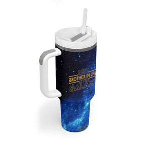 Best Brother In Law Gifts Tumbler With Handle Christmas Birthday Fathers Day Gift From Sister Galaxy TB10 Print Your Wear