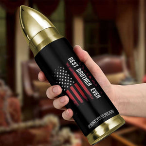 Best Brother Ever Bullet Tumbler Retro US Flag Gifts From Sisters Siblings TB10 Print Your Wear