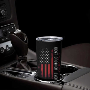 Best Brother Ever Tumbler Cup Retro US Flag Gifts From Sisters Siblings TB10 Print Your Wear