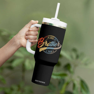 Best Brother Ever Tumbler With Handle Retro Vintage Gifts From Sisters Siblings TB10 Print Your Wear