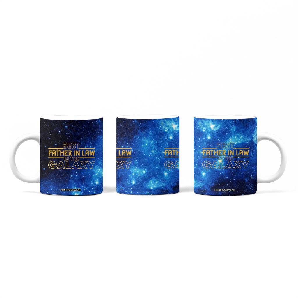 Father-In-Law Gifts Coffee Mug Best Father In Law In The Galaxy TB10 Print Your Wear